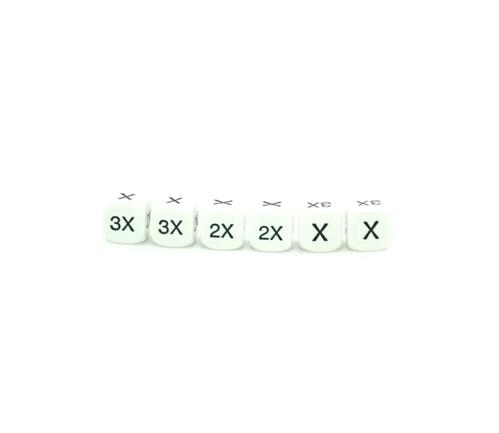 Dé multiplier X 2X 3X X 2X 3X