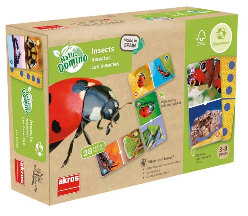 Domino nature : insectes