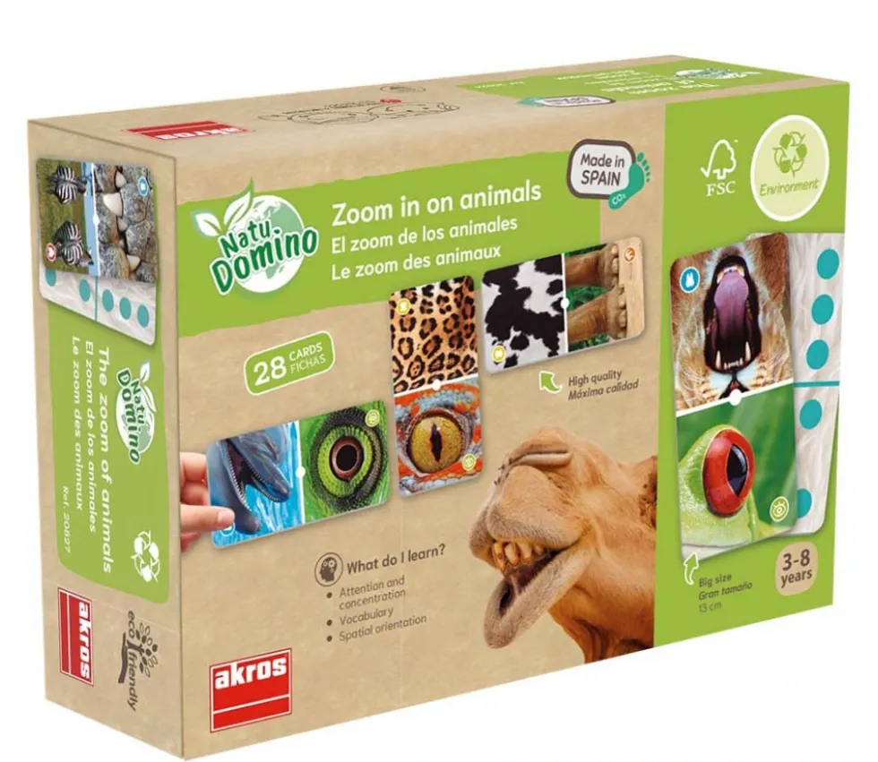 Domino nature : Zoom sur les animaux
