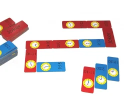 60 Dominos apprentissage de l'heure - jeu éducatif