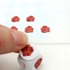 Dé plastique neutre 16 mm à personnaliser blanc