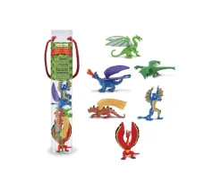 Dragons : 6 figurines dragons d'environ 6 cm