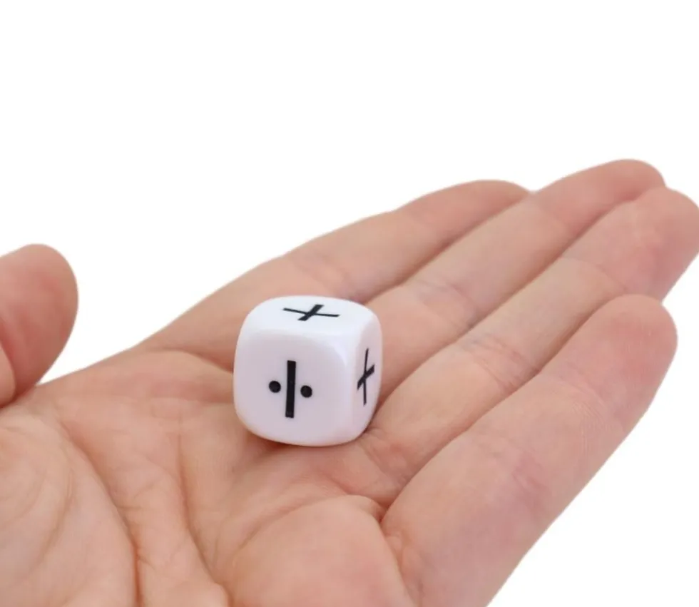 Dé signe Mathématiques + - x ÷ + -