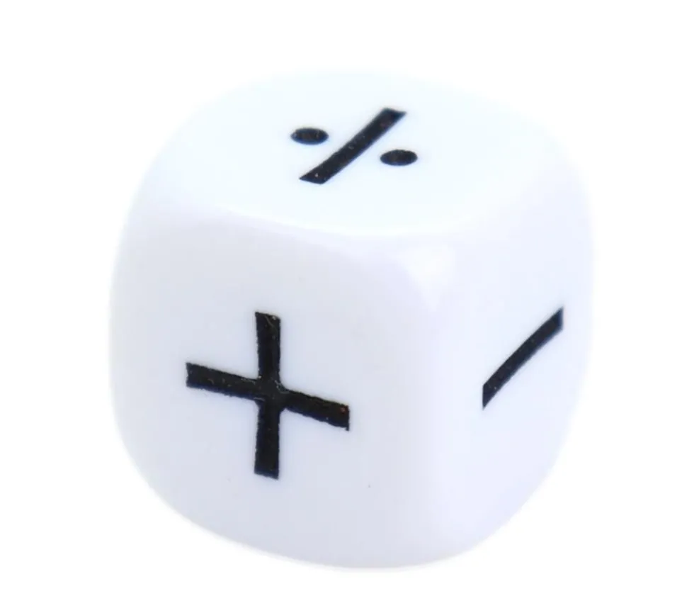Dé signe Mathématiques + - x ÷ + -