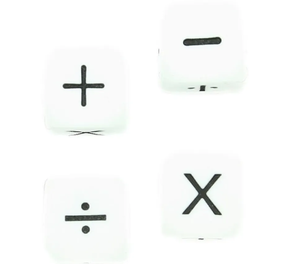 Dé signe Mathématiques + - x ÷ + -