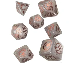 7 dés multifaces dragon Quartz