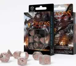 7 dés multifaces dragon Quartz