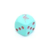 Dé spécial flamant rose 23456 taille 16 mm