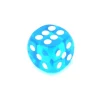 Dé translucide BLEU 16 mm