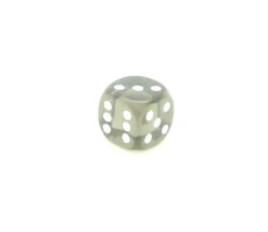 Dé translucide coloré 15 mm pour jeu