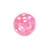 Dé translucide ROSE 16 mm