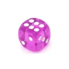 Dé translucide VIOLET 16 mm