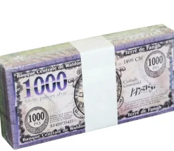 150 faux billets de banque centrale de Waldorg