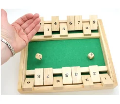 Fermez la boite 2 joueurs 27 x 24 x 3.5 cm - shut the box
