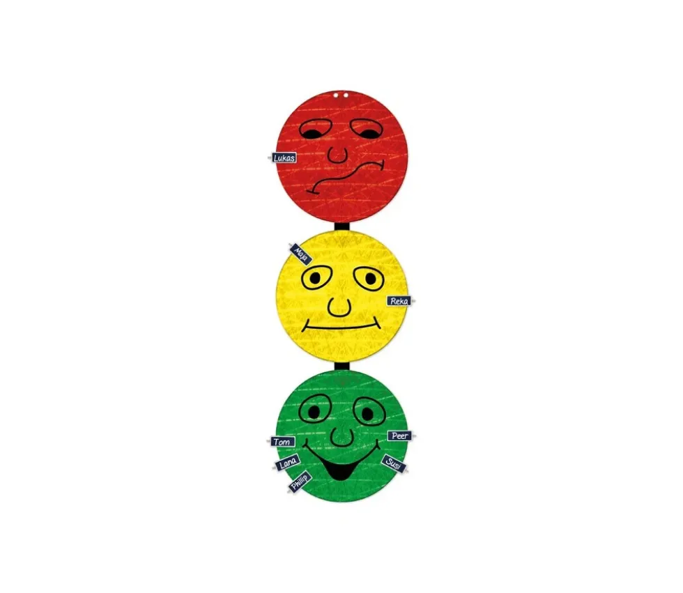Feu tricolore comportement classe 94 x 30 cm