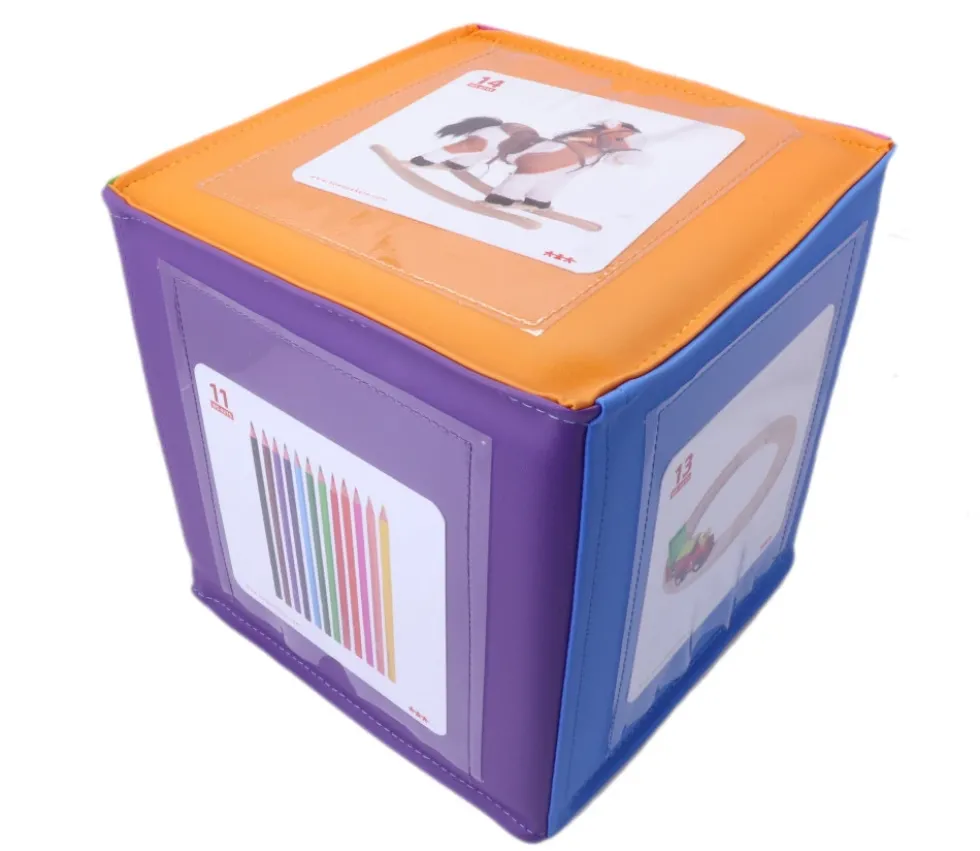 24 fiches illustrations Jouets 11 x 11 cm pour jeux de langage