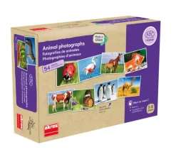 54 Fiches photos animaux pour jeux de langage