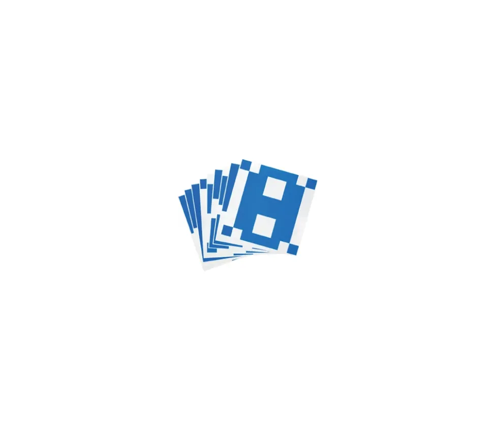 10 fiches pour jeu de 16 cubes bicolores sur plateau