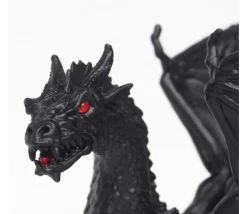 Figurine dragon noir twilight 16 x 13.1 x 9.2 cm