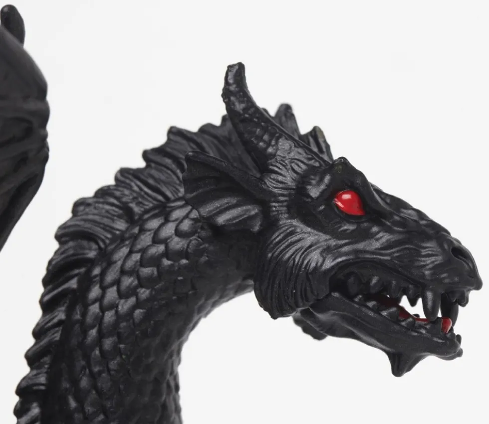Figurine dragon noir twilight 16 x 13.1 x 9.2 cm