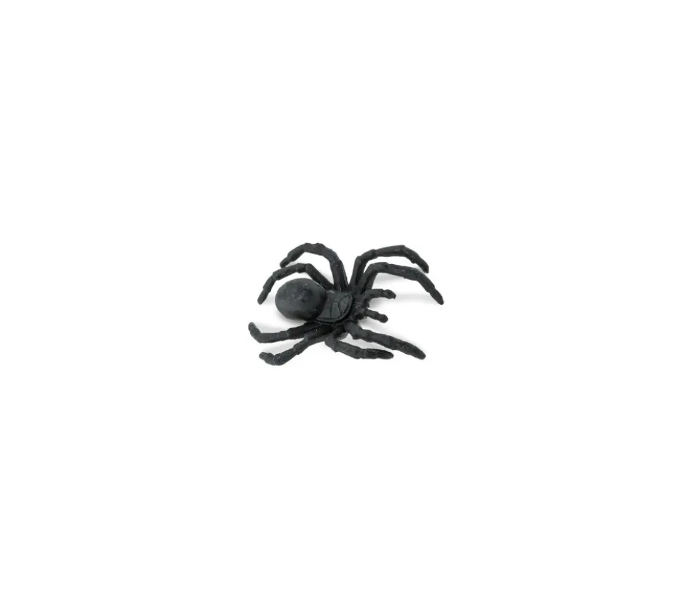 Figurine mini araignée 2.4 x 1.7 cm réaliste