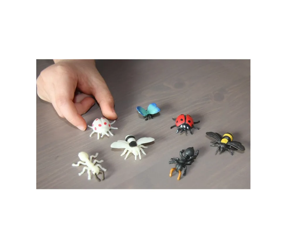 Figurine mini mini coccinelle rouge 25 x 25 x 10 mm