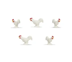 Figurine mini mini coq 20 x 10 x 19 mm