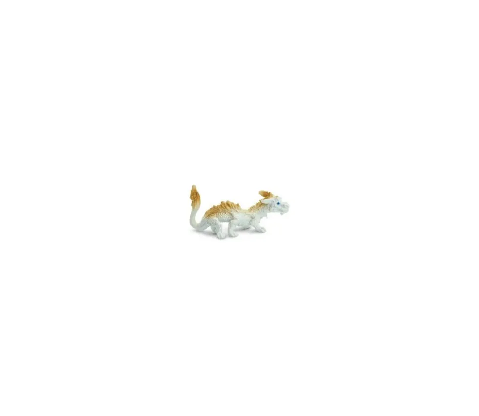 Figurine mini mini dragon CHANCE beige 3,8 cm