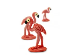 Figurine mini mini flamant rose 20 x 14 x 15 mm