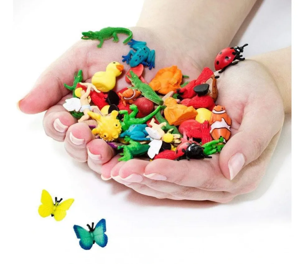 Figurine mini mini papillon jaune 25 x 5 x 17 mm