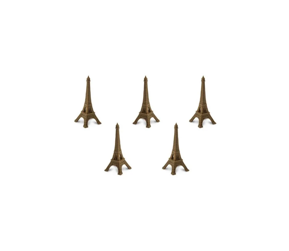 Figurine mini mini Tour Eiffel pion - H 3.6 cm