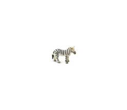 Figurine mini mini zèbre safari 20 x 8 x 27 mm
