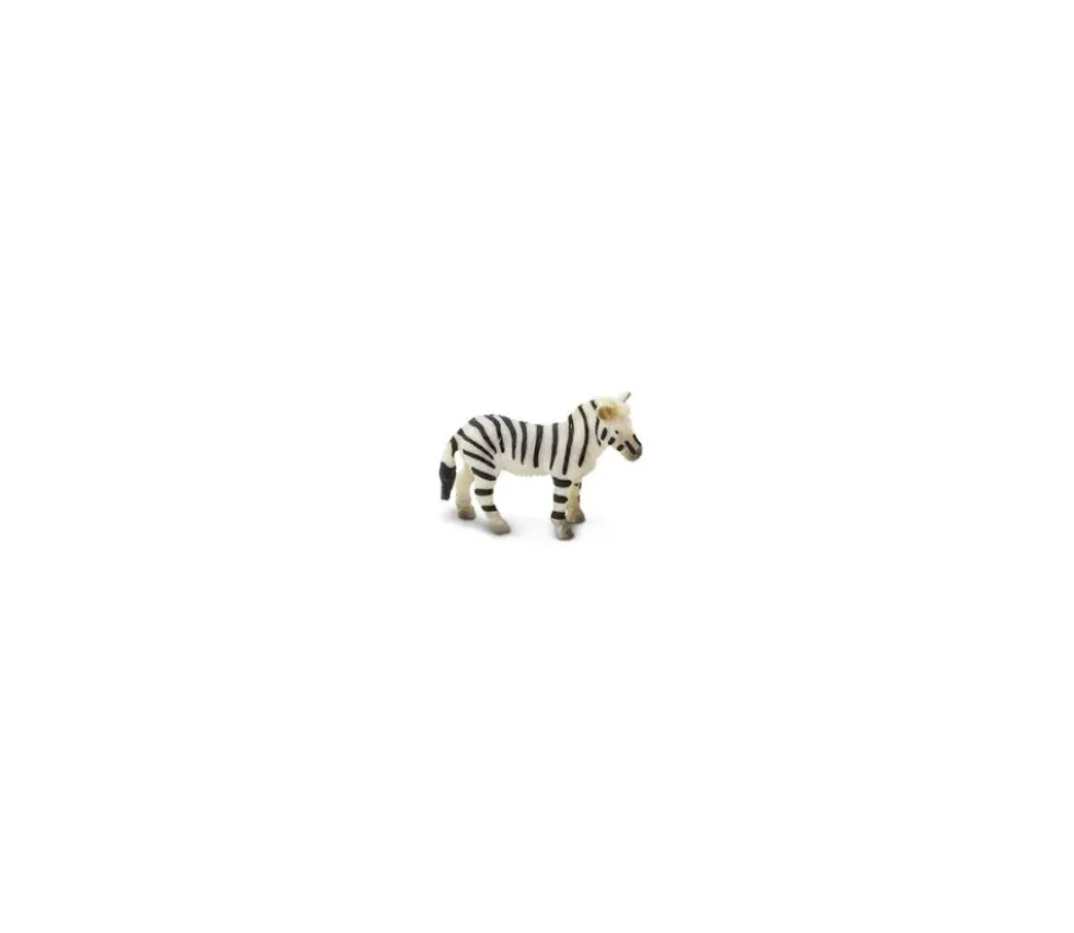Figurine mini mini zèbre safari 20 x 8 x 27 mm