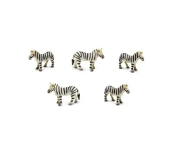 Figurine mini mini zèbre safari 20 x 8 x 27 mm