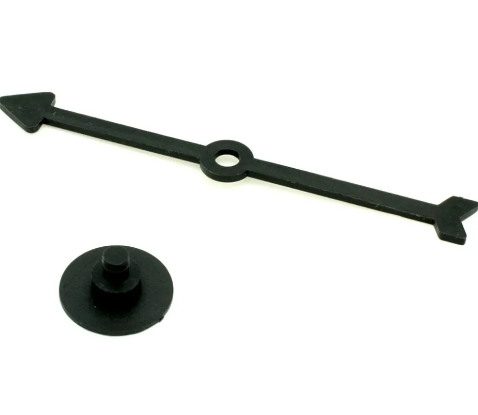 Flèche 100 mm noire (10 cm) pour créer un jeu avec une roue