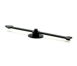 Flèche 100 mm noire (10 cm) pour créer un jeu avec une roue