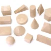 14 formes géométriques bois Rewood - cube base 3 cm