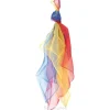 3 foulards colorés de jonglage 40 x 40 cm