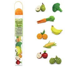 8 fruits et légumes figurines jouet d'environ 5 cm
