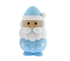 2 gommes : 1 Bonhomme de Neige et 1 Père-Noël