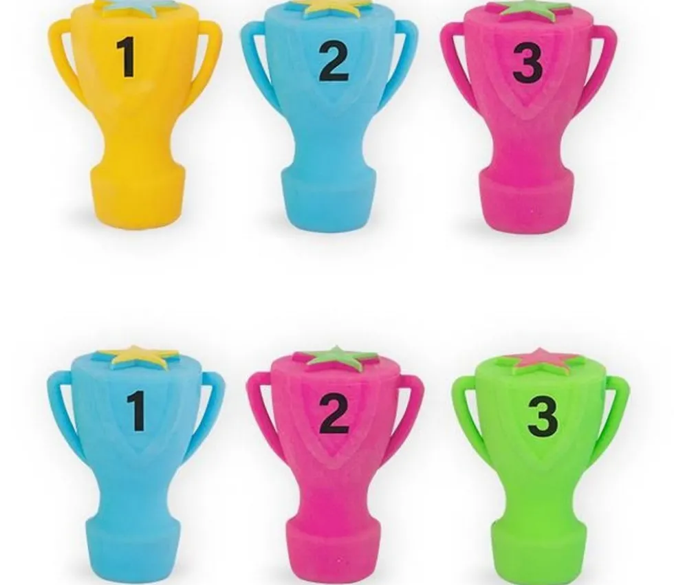 3 gommes trophées récompense