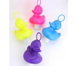 Grand Canard 15 cm bleu flottant pour jeu de pêche bec fermé - à l'unité
