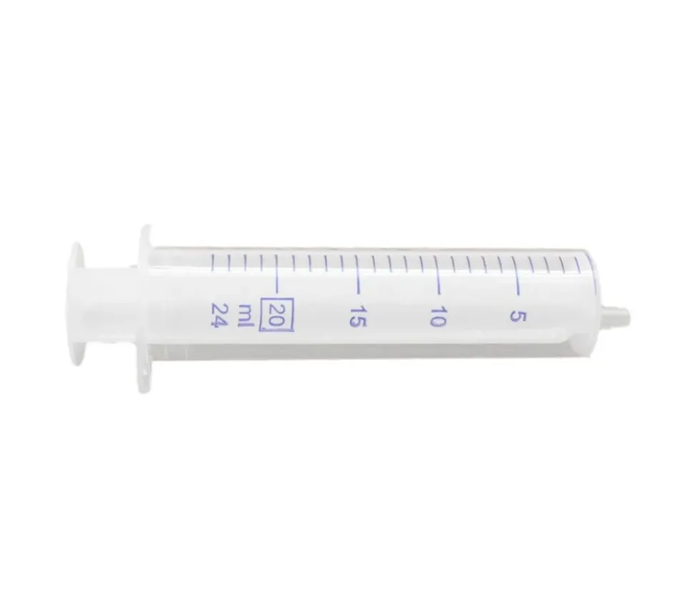 Grande seringue en plastique 20 ml