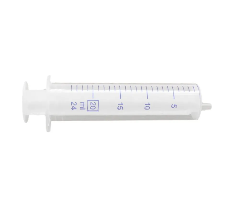 Grande seringue en plastique 20 ml