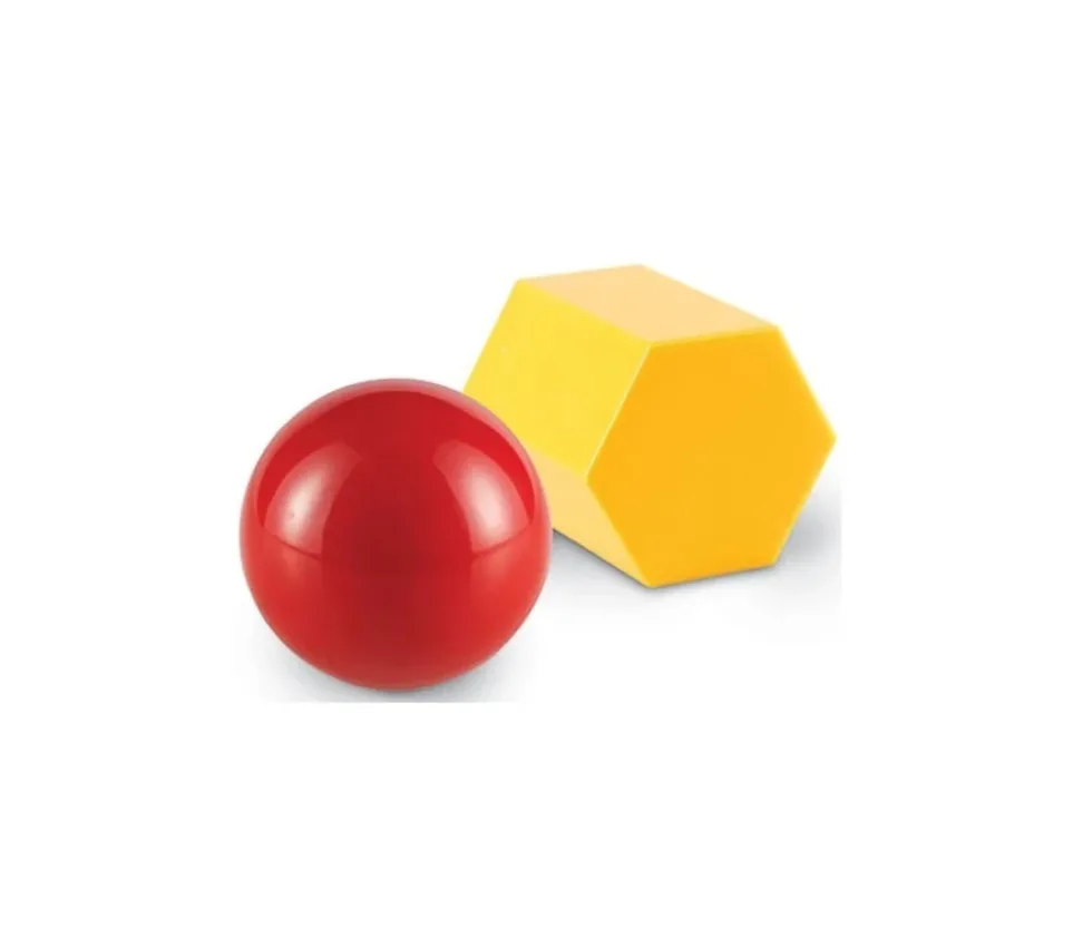 10 grandes formes géométriques 7.5 cm