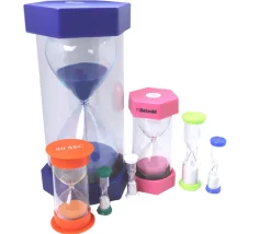 Grand sablier 30 secondes - NOIR - 12 cm de haut super lisible GM