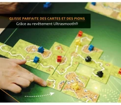 Grand tapis multijeux 100 x 60 cm Vert émeraude - super qualité taille 2