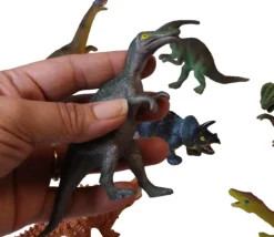12 gros dinosaures Animaux figurines de 10 à 15 cm - jouet pas cher