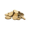 50 à 80 grosses Rondelles en bois brut avec écorce - 1 kg
