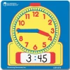 Horloge effaçable apprentissage heure affichage cadran et digital